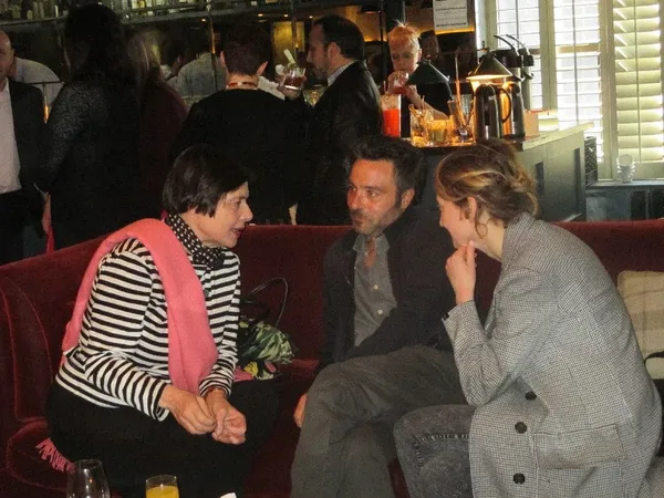 Cannes Un Certain Regard jury president Isabella Rossellini with Hungry Hearts director Saverio Costanzo and Alba Rohrwacher